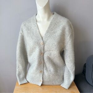 Wilfred 100% Cashmere Super Soft Cardigan Sweater